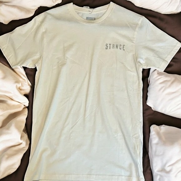 Stance Men's Off-White Short Sleeve Tee - Picture 1 of 6